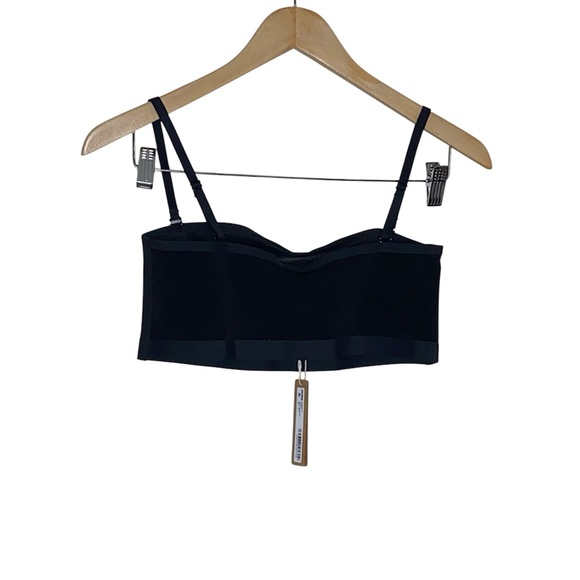 Skims Black Sheer Sculpt Bandeau - Picture 4 of 6